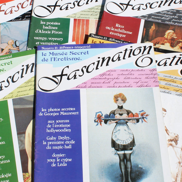 Curiosa / Série complète 30 revues / Fascination le Musée Secret de l'Érotisme