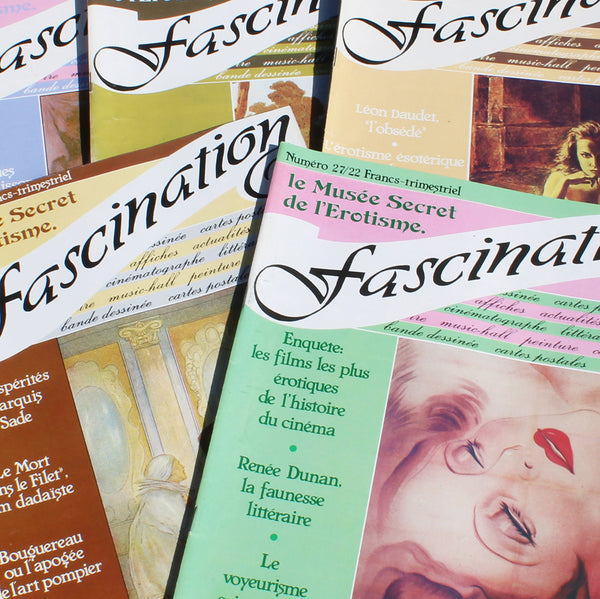 Curiosa / Série complète 30 revues / Fascination le Musée Secret de l'Érotisme