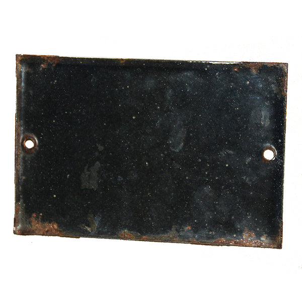 Ancienne plaque émaillée 15 cm x 10 cm numéro de rue 83 / maison / villa