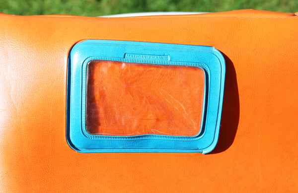 Sac de sport vintage Adidas orange / made by MFS France / années 1970