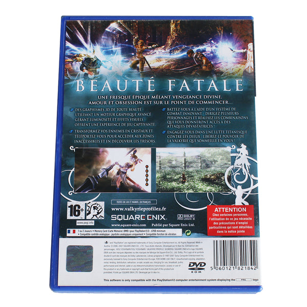 Jeu vidéo Playstation PS2 / Valkyrie Profile 2 Silmeria PAL ( 2007 ) / complet
