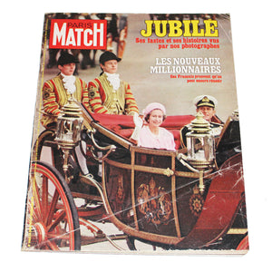 Magazine / revue Paris Match n° 1465 du 24/06/1977 Jubilé de la Reine Elizabeth