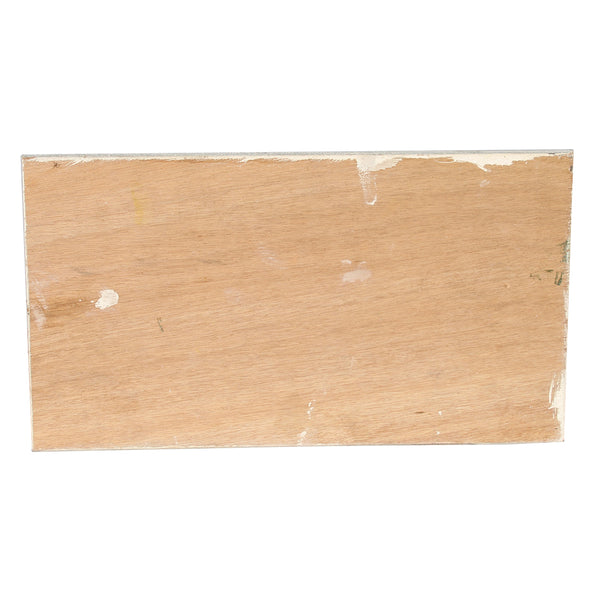 Ancien panneau / enseigne d'utilité Infirmière en bois peint / 40 cm x 22.6 cm