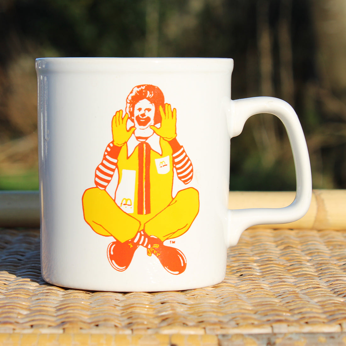 Mug / tasse publicitaire vintage Ronald McDonald's Kiln Craft Staffordshire