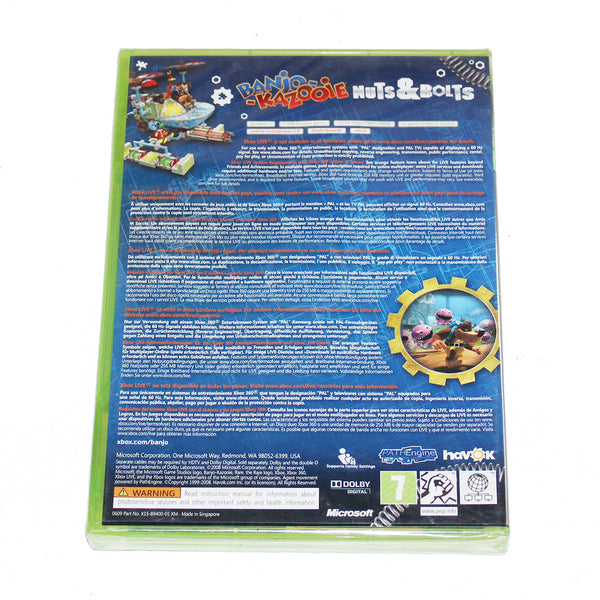 Jeu vidéo sous blister Xbox 360 Banjo - Kazooie ( 2008 ) PAL