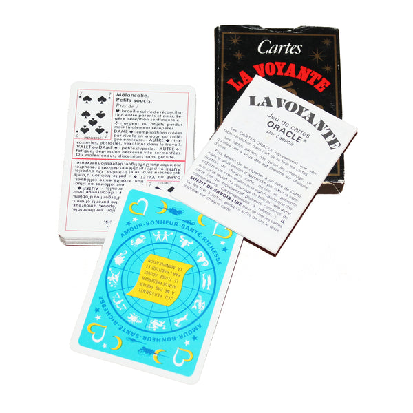 Cartes La Voyante – Jeu divinatoire – Cartomancie – Éditions Héron