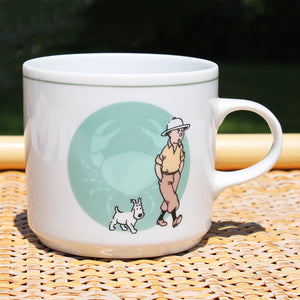 Tasse / mug en porcelaine Tintin Le Crabe aux Pinces d'Or ( Hergé-Tintin Licensing )