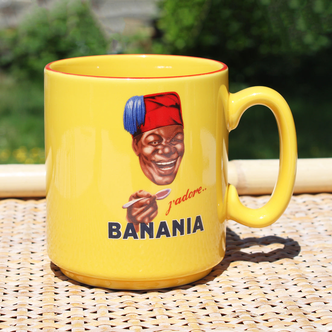 Mug / tasse publicitaire Banania en faïence Éditions Clouet ( 2006 )
