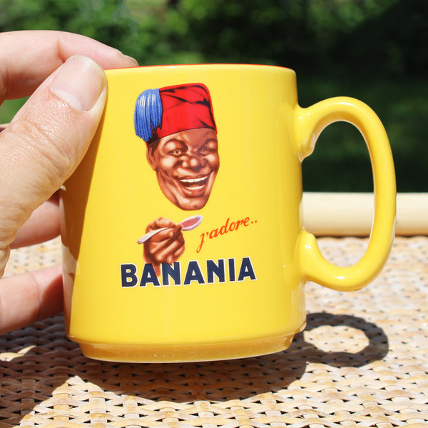 Mug / tasse publicitaire Banania en faïence Éditions Clouet ( 2006 )