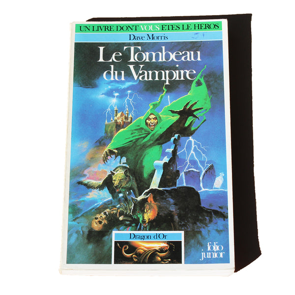 Livre LDVELH - Dragon d'Or - Le Tombeau du Vampire ( 1986 )