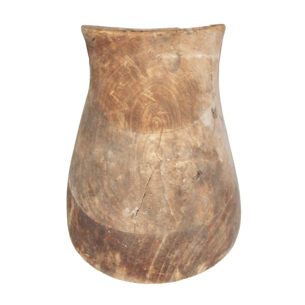 Ancienne forme à chapeau en bois – forme de modiste – outil de chapellerie