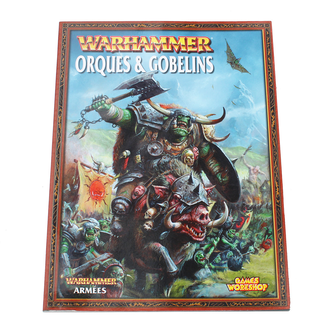 Livre d'armées Warhammer Battle / Codex Orques & Gobelins Games Workshop ( 2007 ) JDR