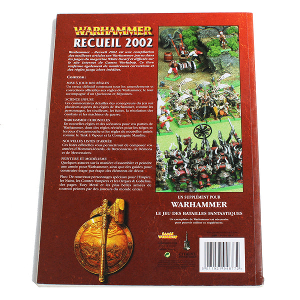 Livre Warhammer Battle / Recueil 2002 / Games Workshop / White Dwarf JDR