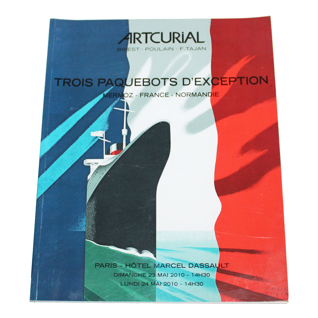 Catalogue de la vente Artcurial Trois Paquebots d'Exception / Mermoz / France / Normandie