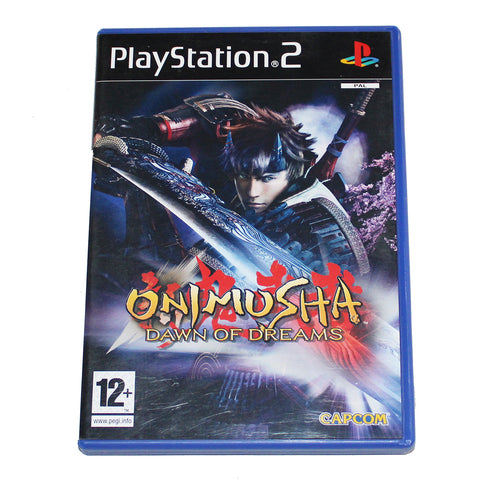 Jeu vidéo Playstation PS2 Onimusha Dawn of Dreams Capcom (2006) complet