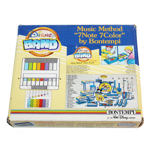 Jouet vintage Bontempi /  Disney Band / Xylopiano en boîte