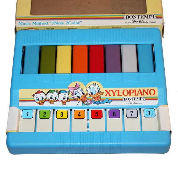 Jouet vintage Bontempi /  Disney Band / Xylopiano en boîte