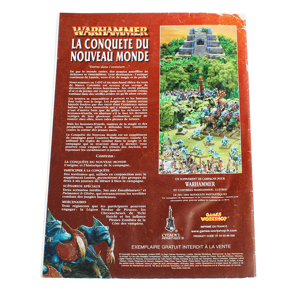 Supplément de campagne pour Warhammer Battle / La Conquête du Nouveau Monde ( 2005 )