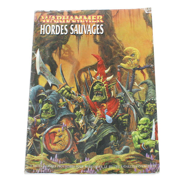Livre d'armées Warhammer Battle / Codex Hordes Sauvages Games Workshop ( 2000 ) JDR