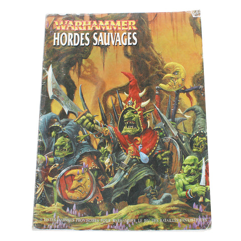Livre d'armées Warhammer Battle / Codex Hordes Sauvages Games Workshop ( 2000 ) JDR