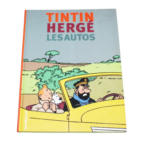 Livre  Tintin – Hergé : Les Autos – Éditions Moulinsart - EO 2004