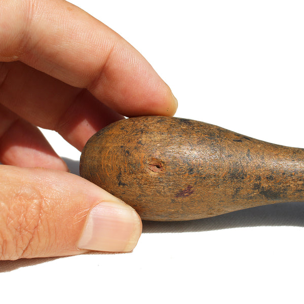 Ancien tampon postal PTT réformé en bronze / Retour à l'envoyeur