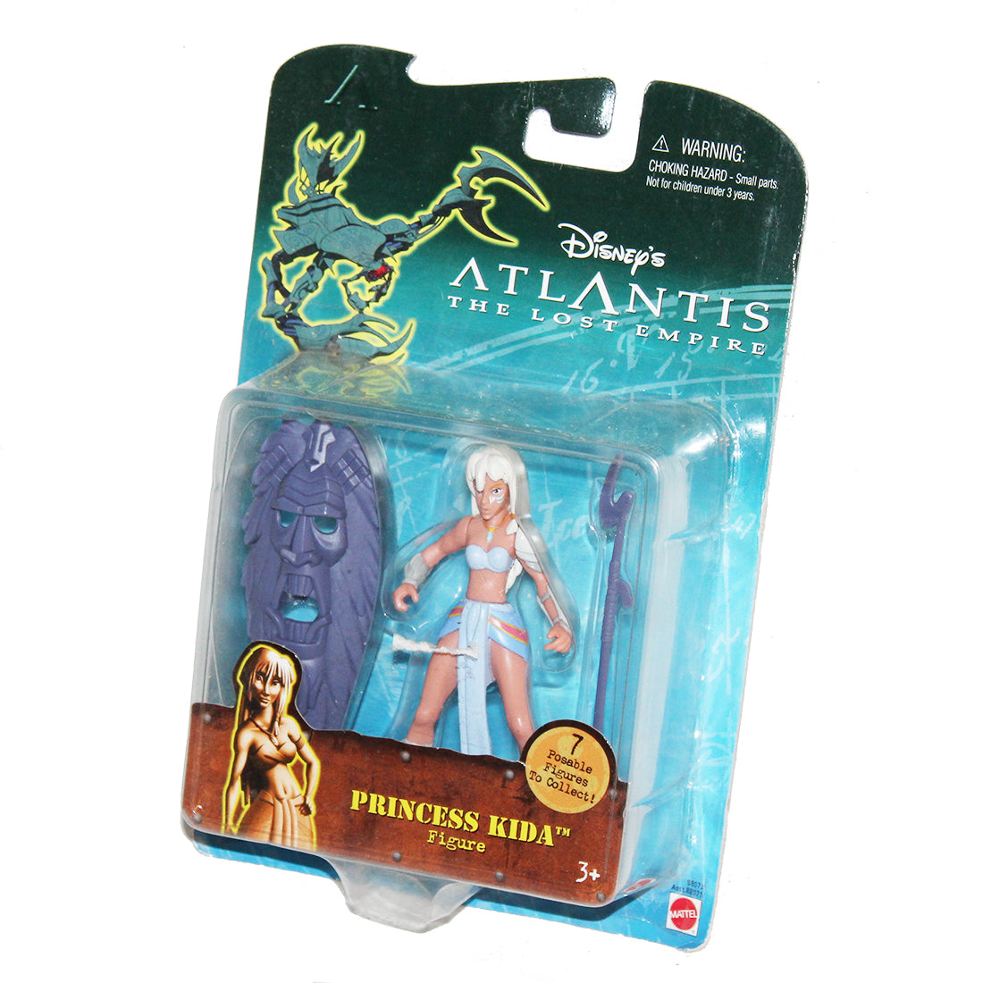 Jouet Mattel figurine Princess Kida sous blister Atlantis Atlantide / Disney (2000)