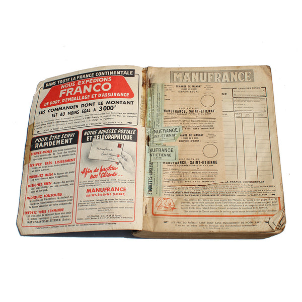 Ancien catalogue Manufrance année 1955 / état d'usage