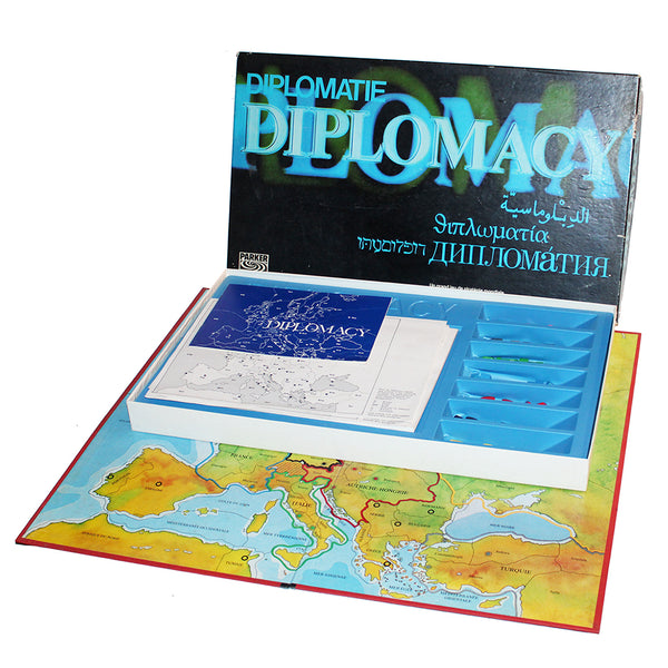 Jeu de société de stratégie Diplomacy ( Parker ) des années 1990