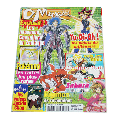 Magazine / revue D. Mangas / Dorothée Magazine / numéro 498 complet