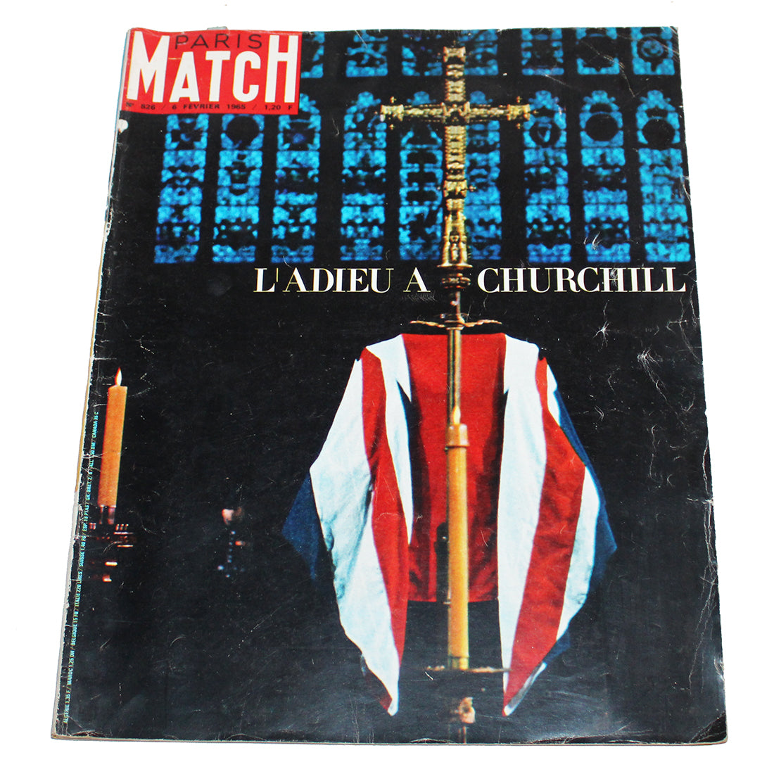 Magazine / revue Paris Match n° 826 du 06/02/1965 L'adieu à Churchill