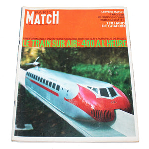 Magazine / revue Paris Match n° 842 du 29/05/1965 Le train sur air