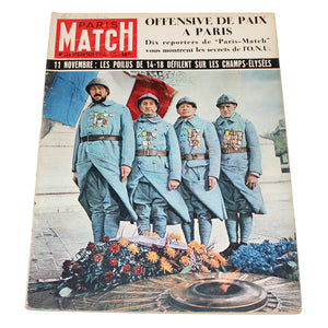 Magazine / magazine Paris Match n° 139 of 17/11/1951 les Poilus de 14-18 on the Champs-Élysées