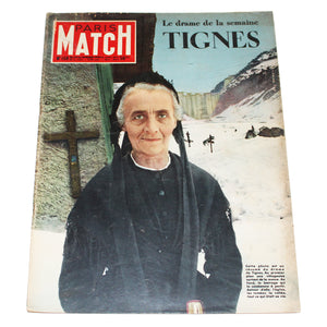 Magazine / revue Paris Match n° 158 du 22/03/1952 le drame de la semaine Tignes