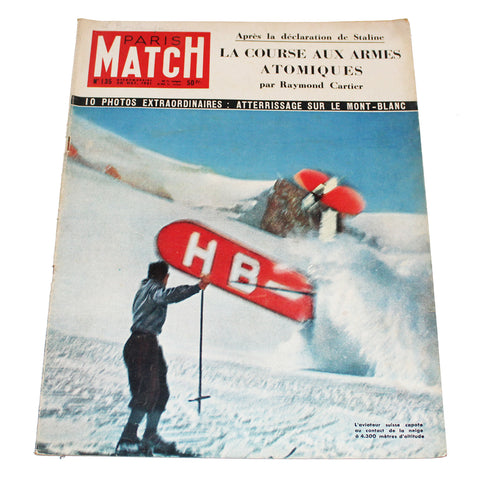 Magazine / revue Paris Match n° 135 du 20/10/1951 Staline la course aux armes atomiques