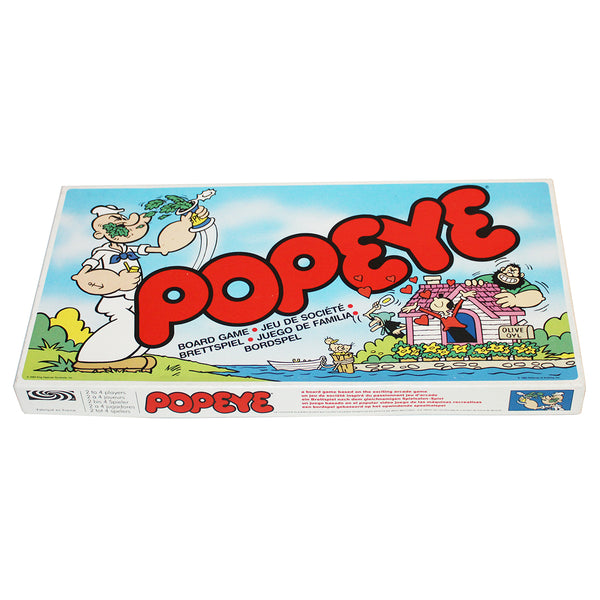 Boîte de jeu de société vintage Popeye ( 1983 ) / Parker