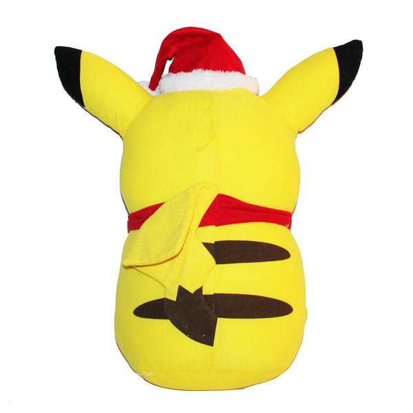 Peluche Pokémon 56 cm Pikachu avec bonnet de Père Noël