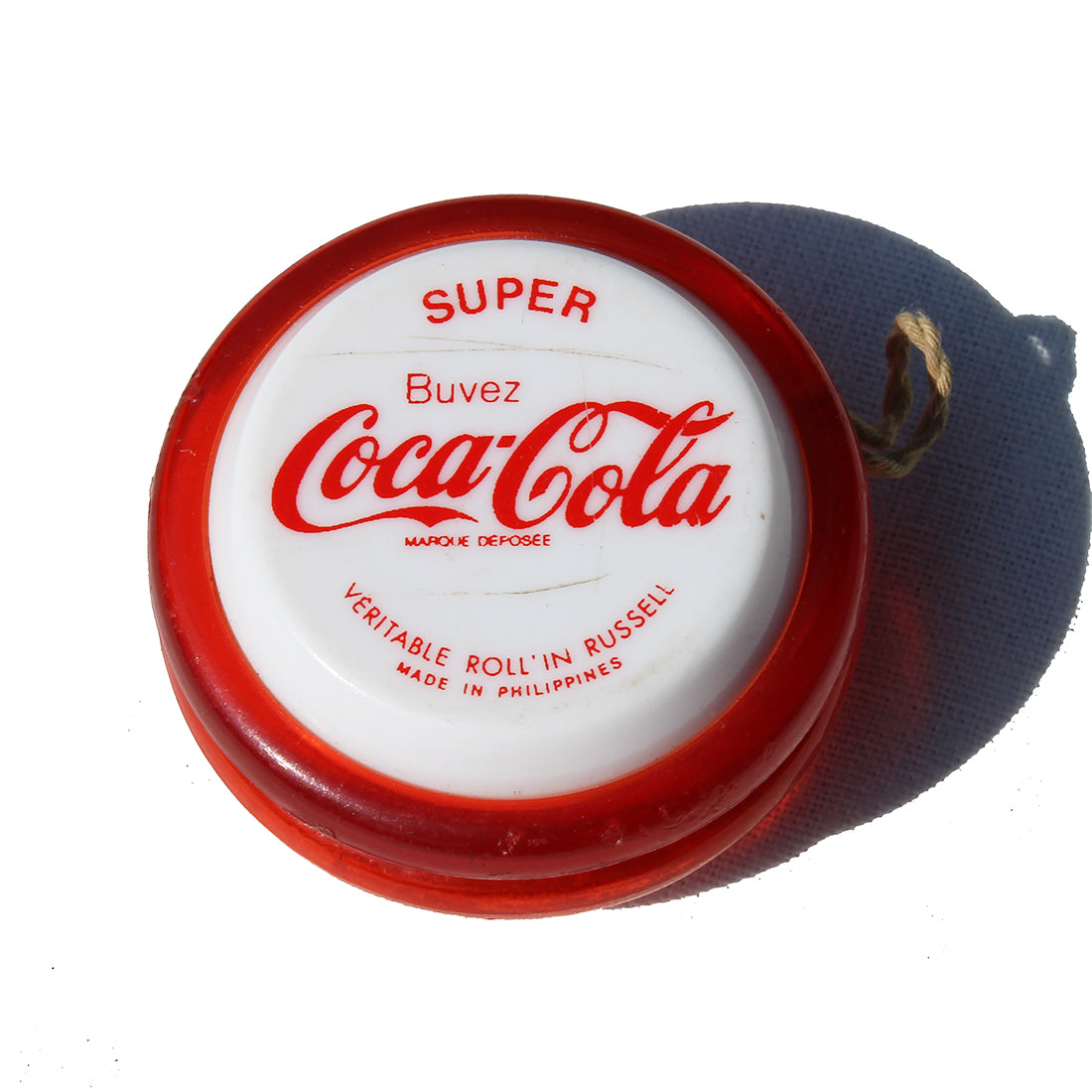Yoyo Yo-Yo publicitaire vintage Coca Cola Roll'in Russel