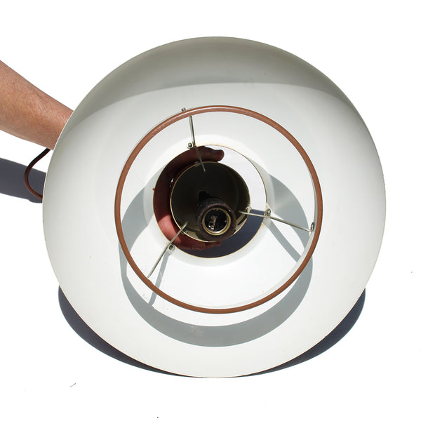 Suspension scandinave vintage / space age modèle Lakaj / Jo Hammerborg / Fog & Morup