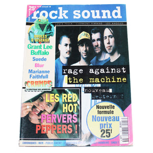 Magazine / revue Rock Sound Rage against the Machine - numéro 18 - octobre 1994