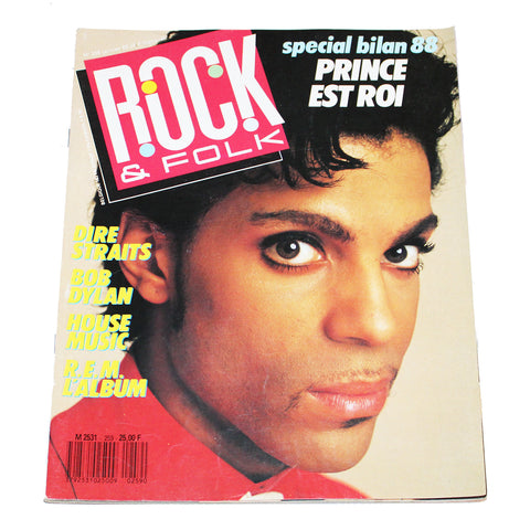 Magazine / revue Rock & Folk Prince spécial bilan 88  - numéro 259 - janvier 1989