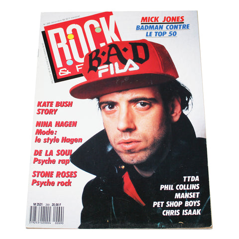 Magazine / revue Rock & Folk Mick Jones / Kate Bush  - numéro 269 - décembre 1989