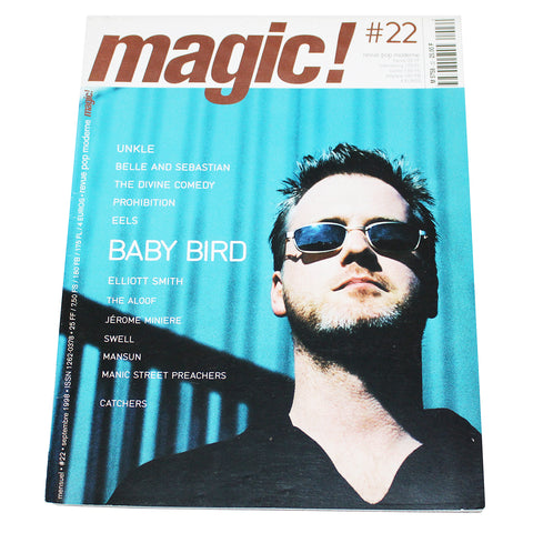 Magazine / revue pop moderne Magic ! Baby Bird - numéro 22 - septembre 1998