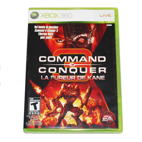 Jeu vidéo Xbox 360 Command and Conquer - La Fureur de Kane ( 2008 ) PAL