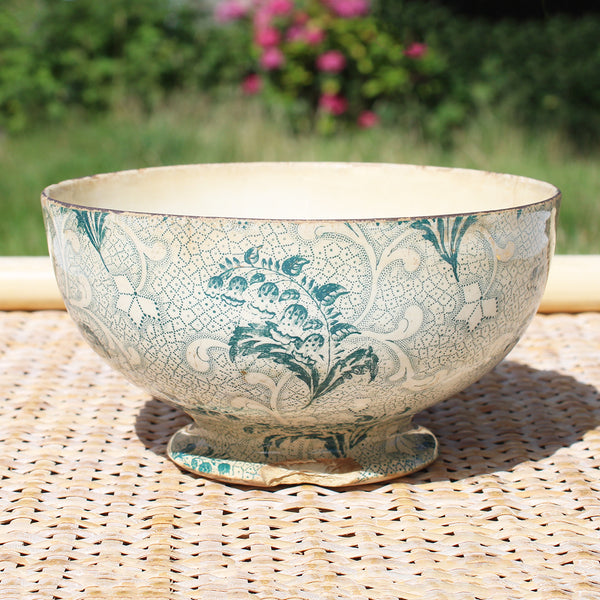 Ancien bol en faïence de Creil et Montereau