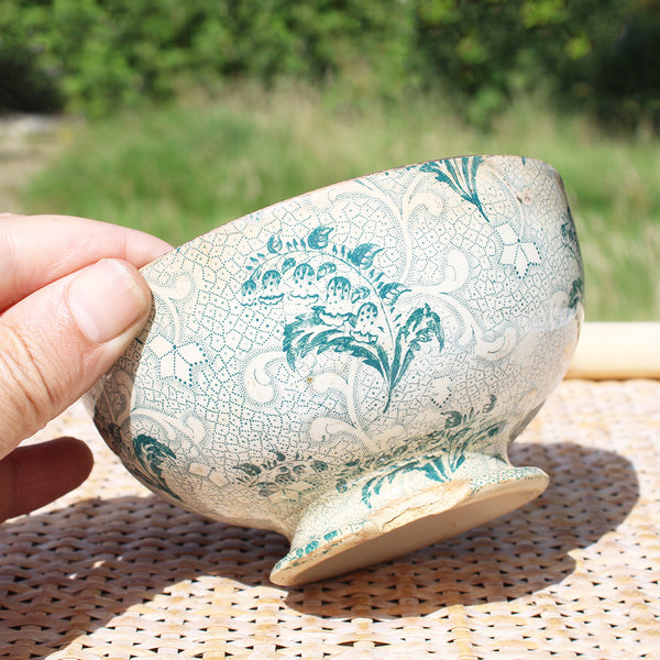 Ancien bol en faïence de Creil et Montereau