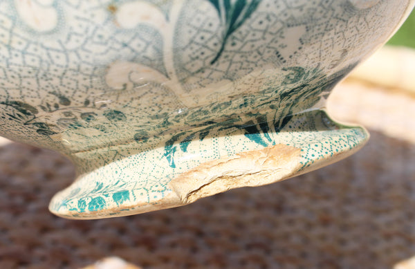 Ancien bol en faïence de Creil et Montereau