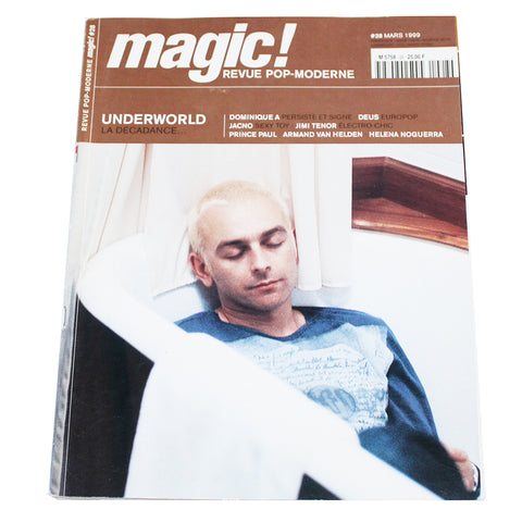 Magazine / revue pop moderne Magic ! Underworld - numéro 28 - mars 1999