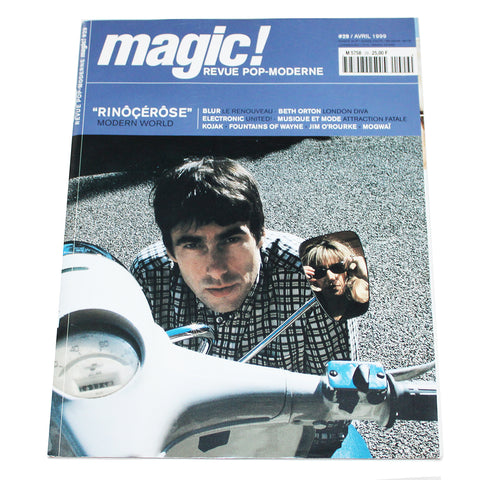 Magazine / revue pop moderne Magic ! Rinôçérôse - numéro 29 - avril 1999