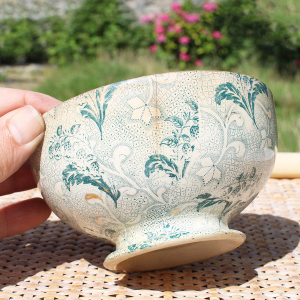 Ancien bol en faïence de Creil et Montereau